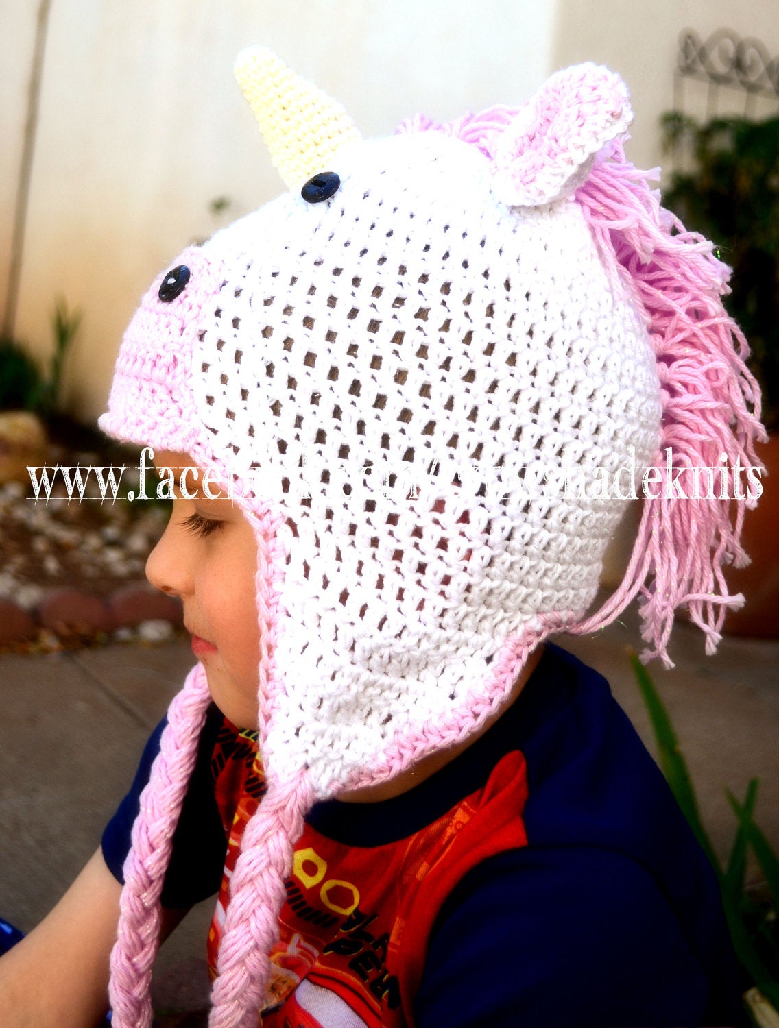 Crochet Unicorn Hat