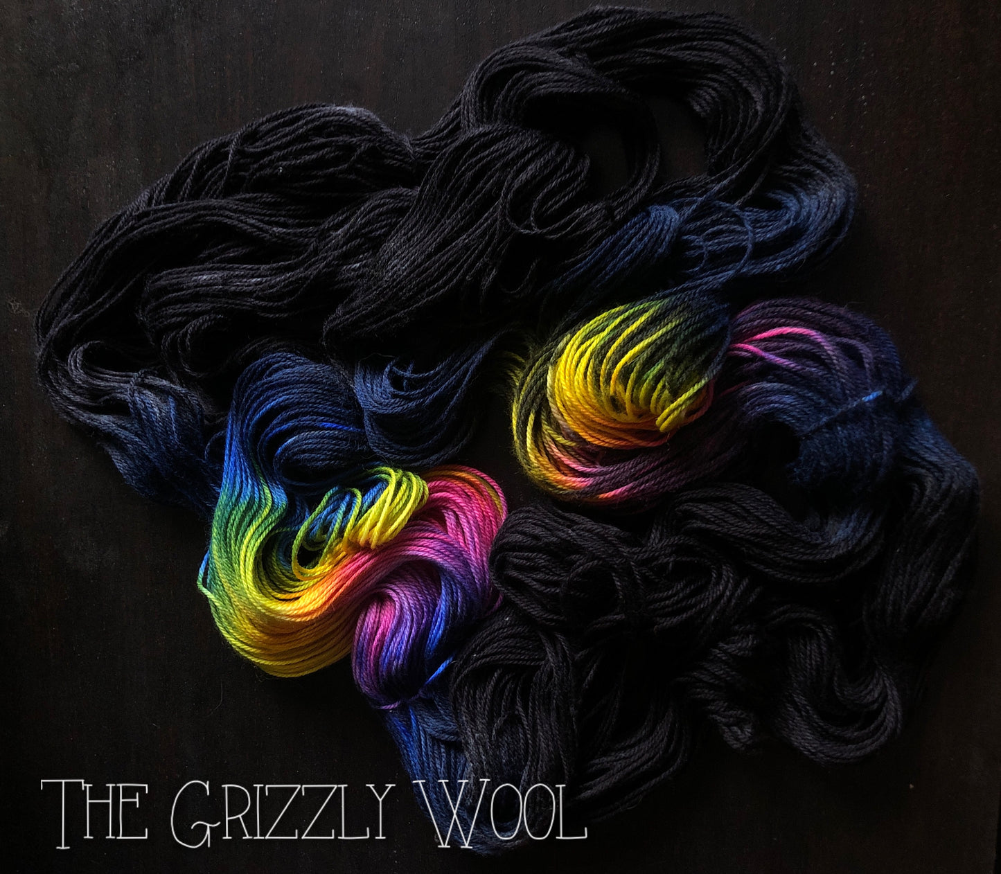“Fink Ployd” Hand Dyed Yarn
