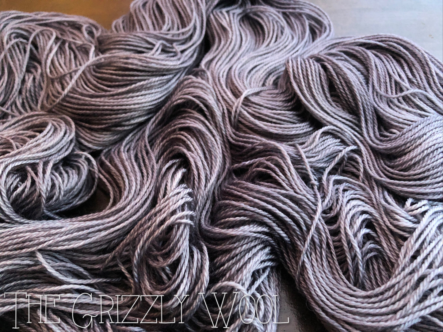 “Gunship” Hand Dyed Yarn