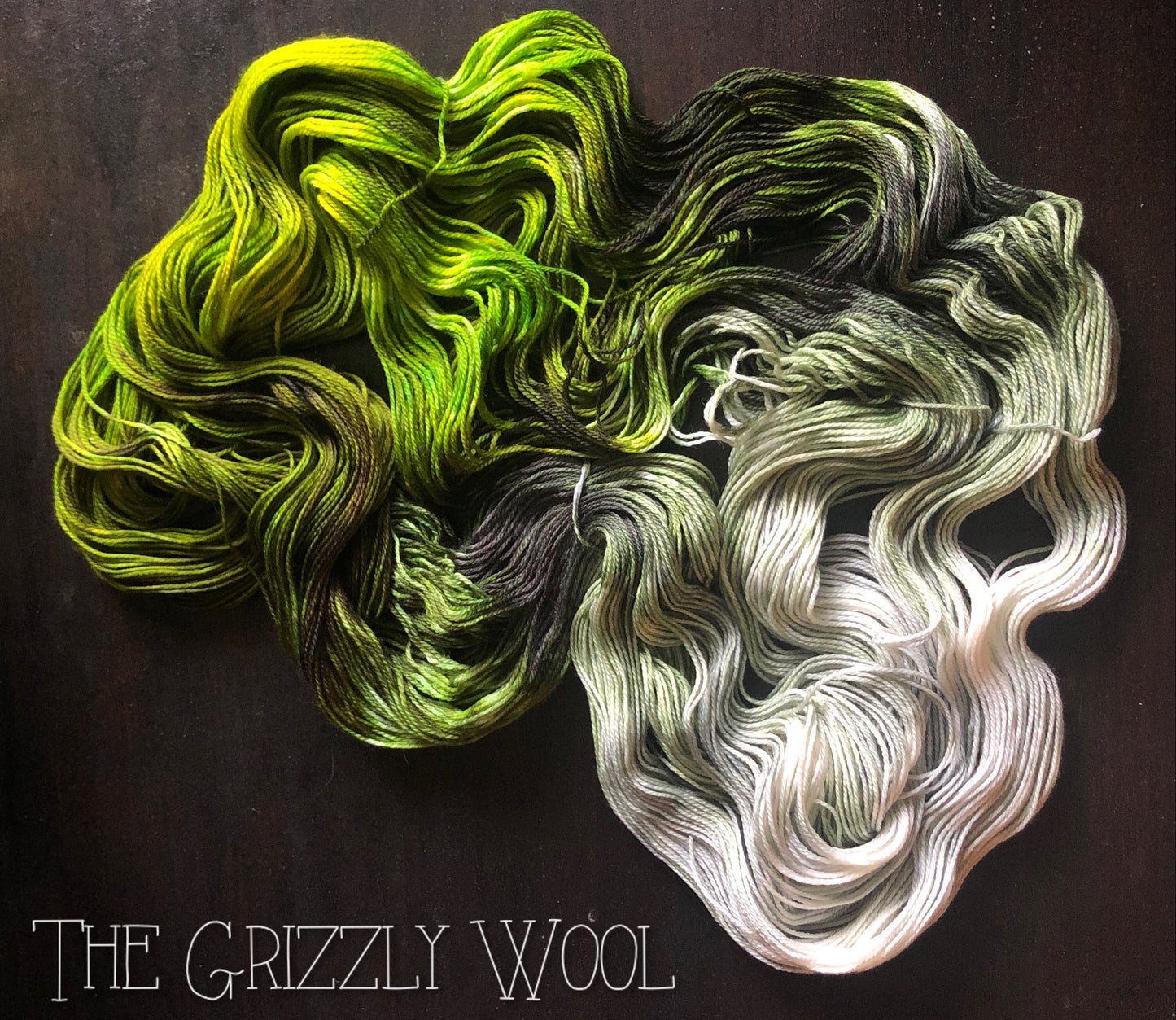 “Something Wicked” Hand Dyed Yarn