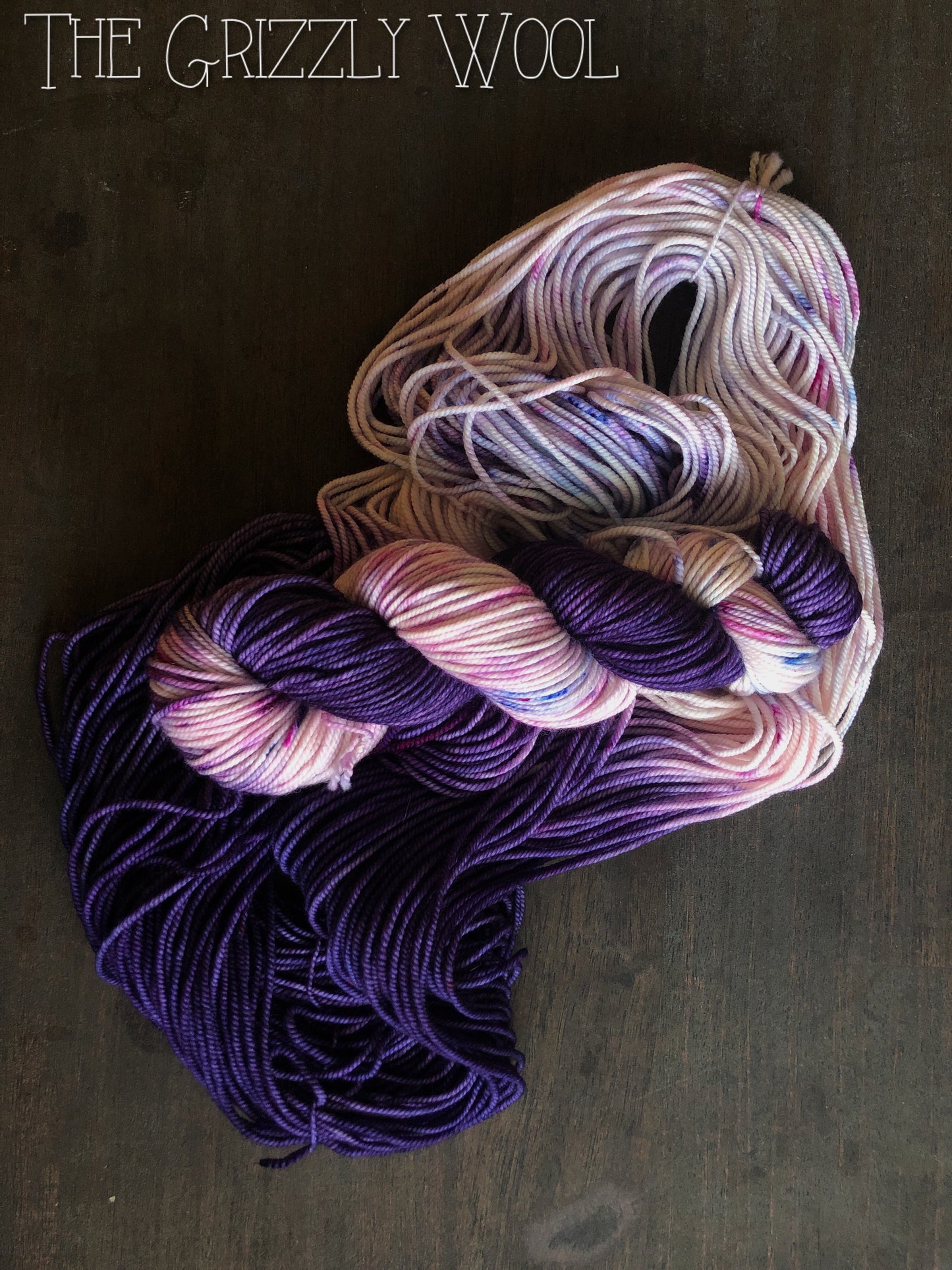 “Almost A Unicorn” Hand Dyed Yarn