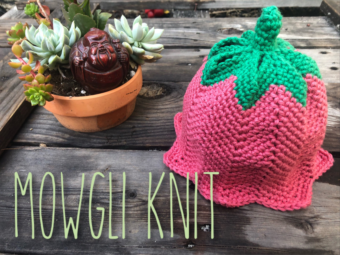 Crochet Tulip Hat, Flower Beanie, Thumbelina Cosplay, Pixie cosplay, Fairy cosplay, flower hat