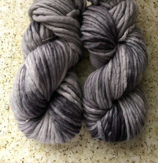 Cloudy Days Hand Dyed Bulky Single Ply Merino