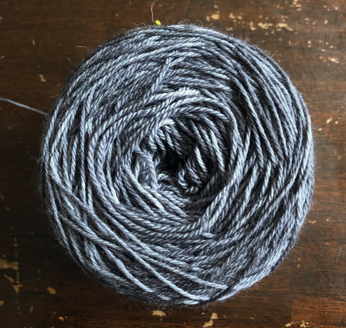 Smokescreen Hand Dyed Sock Yarn