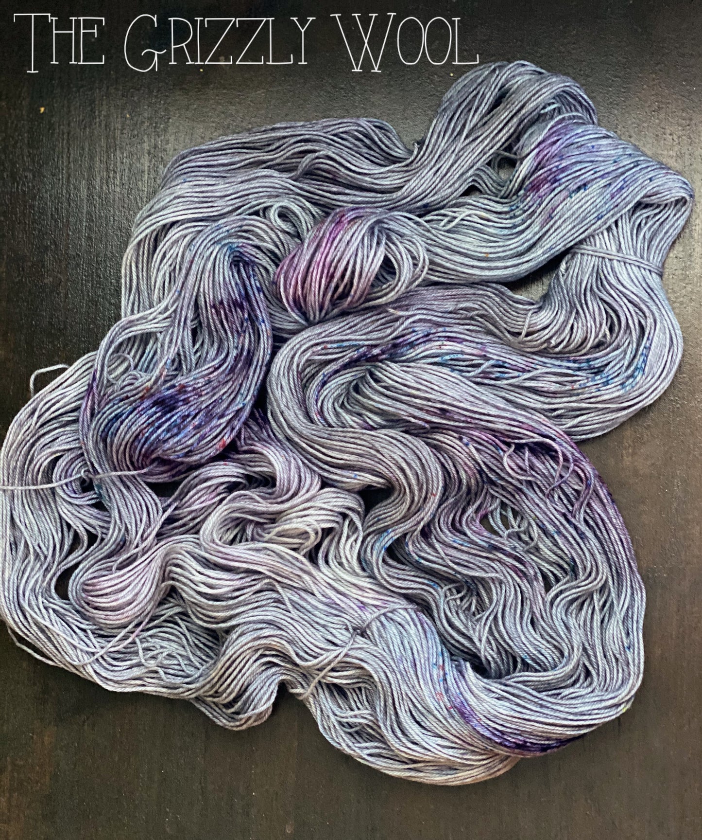 “Stonewall Lilacs” Hand Dyed Yarn