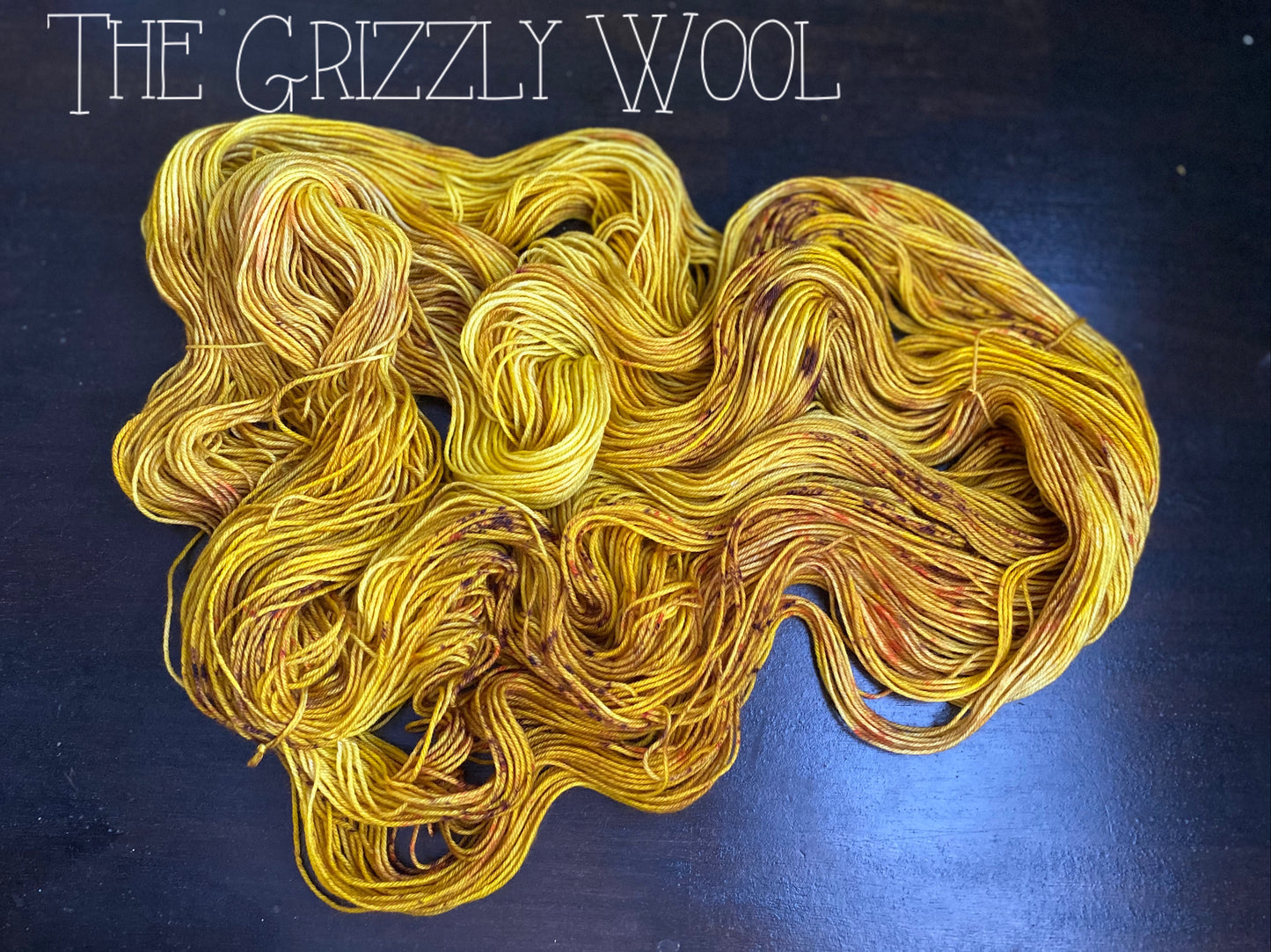 “Sunflower” Hand Dyed Yarn