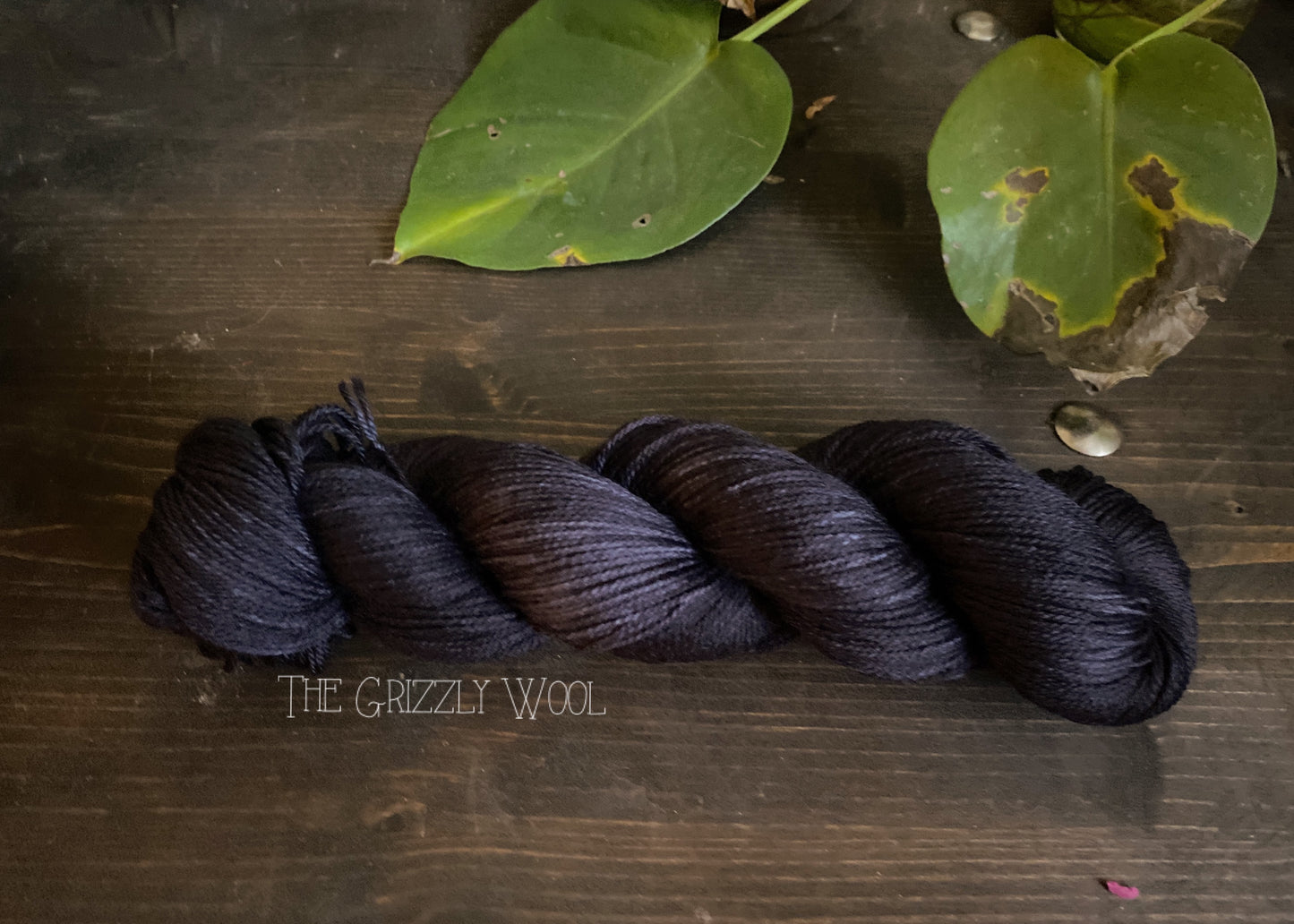 “3 a.m. on a Moonless Night” Hand Dyed Yarn