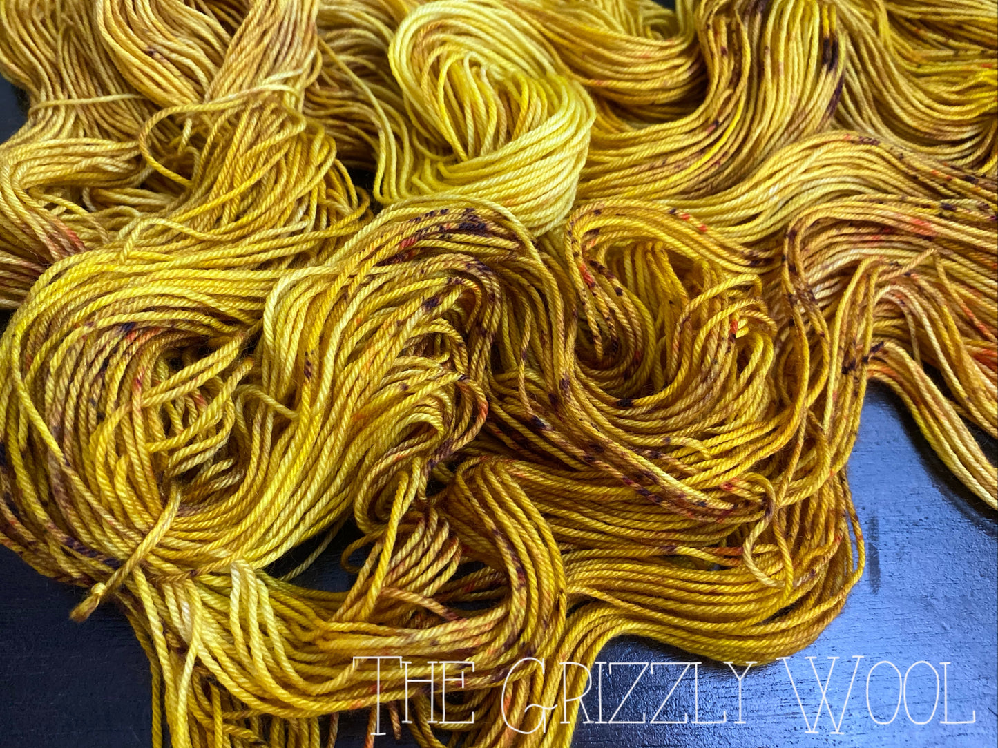 “Sunflower” Hand Dyed Yarn