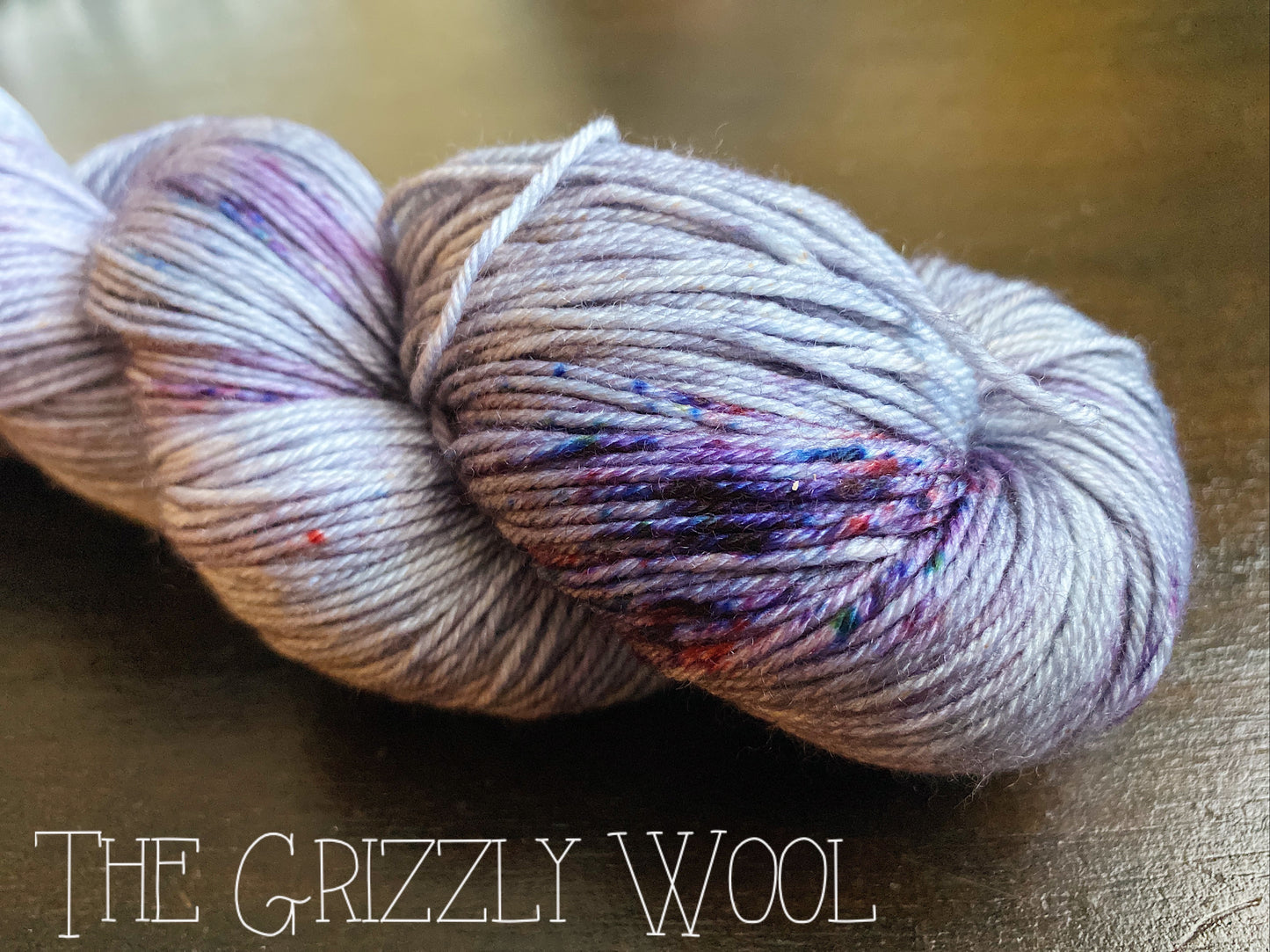 “Stonewall Lilacs” Hand Dyed Yarn