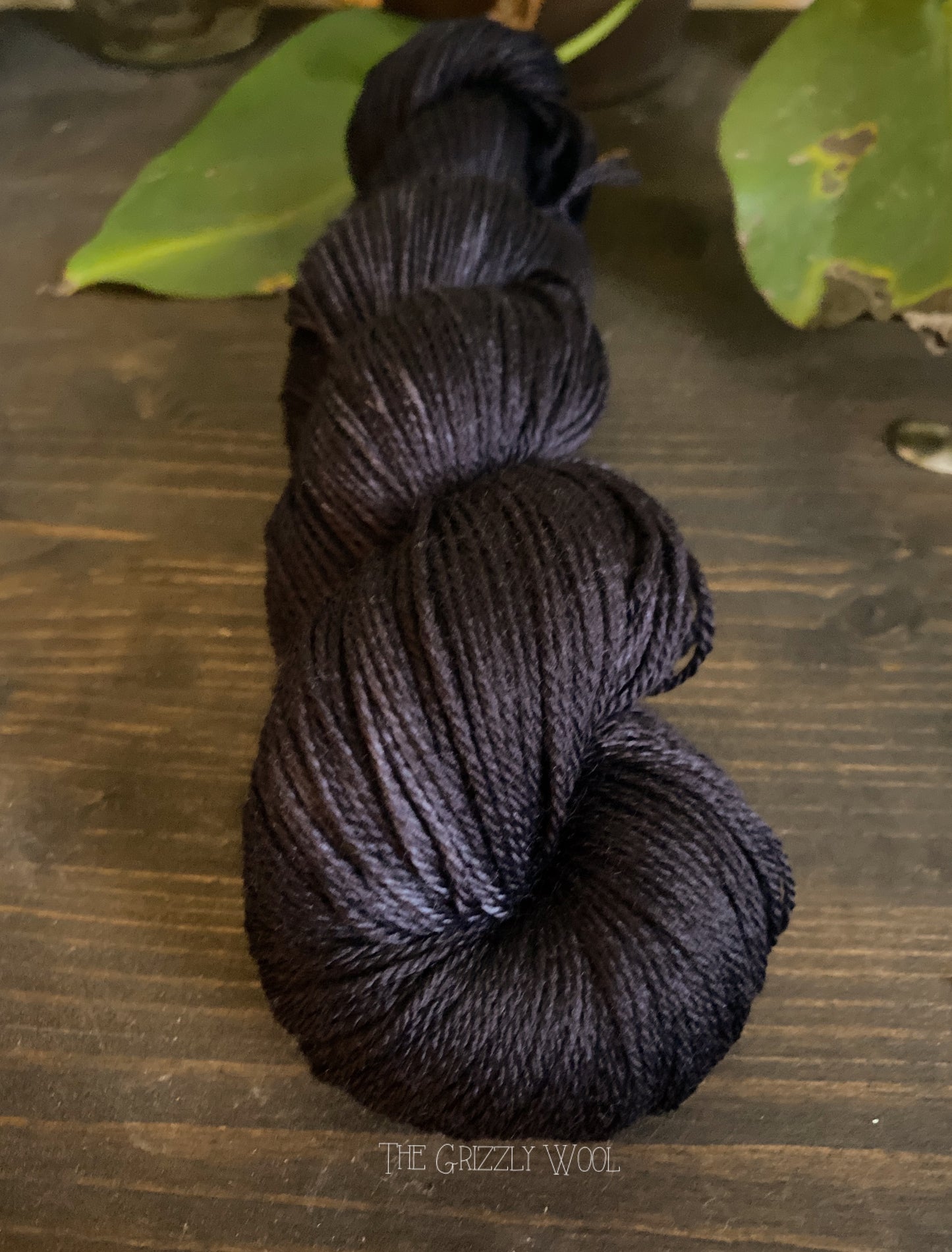 “3 a.m. on a Moonless Night” Hand Dyed Yarn