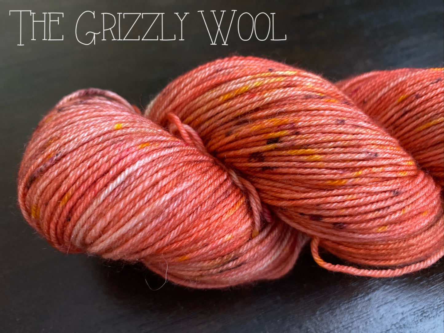 “Tiger Lilly” Hand Dyed Yarn